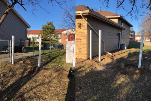 Fence Installation #1